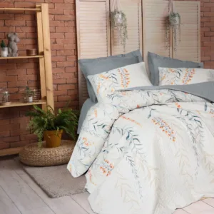 Capitoné Double Set - Hiedra Indigo